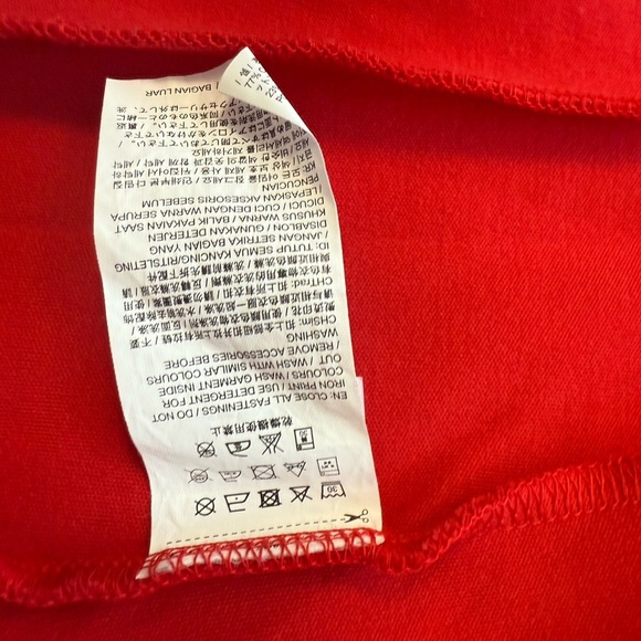 Puma X Ferrari M  zip up neoprene like feel Women's Bold Red Bomber Jacket EUC - Picture 9 of 15